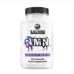 Black Mamba NMN – 60 Capsules (500mg Uthever® NMN Per Cap)