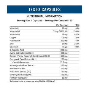 APPLIED NUTRITION Test-X - Image 3