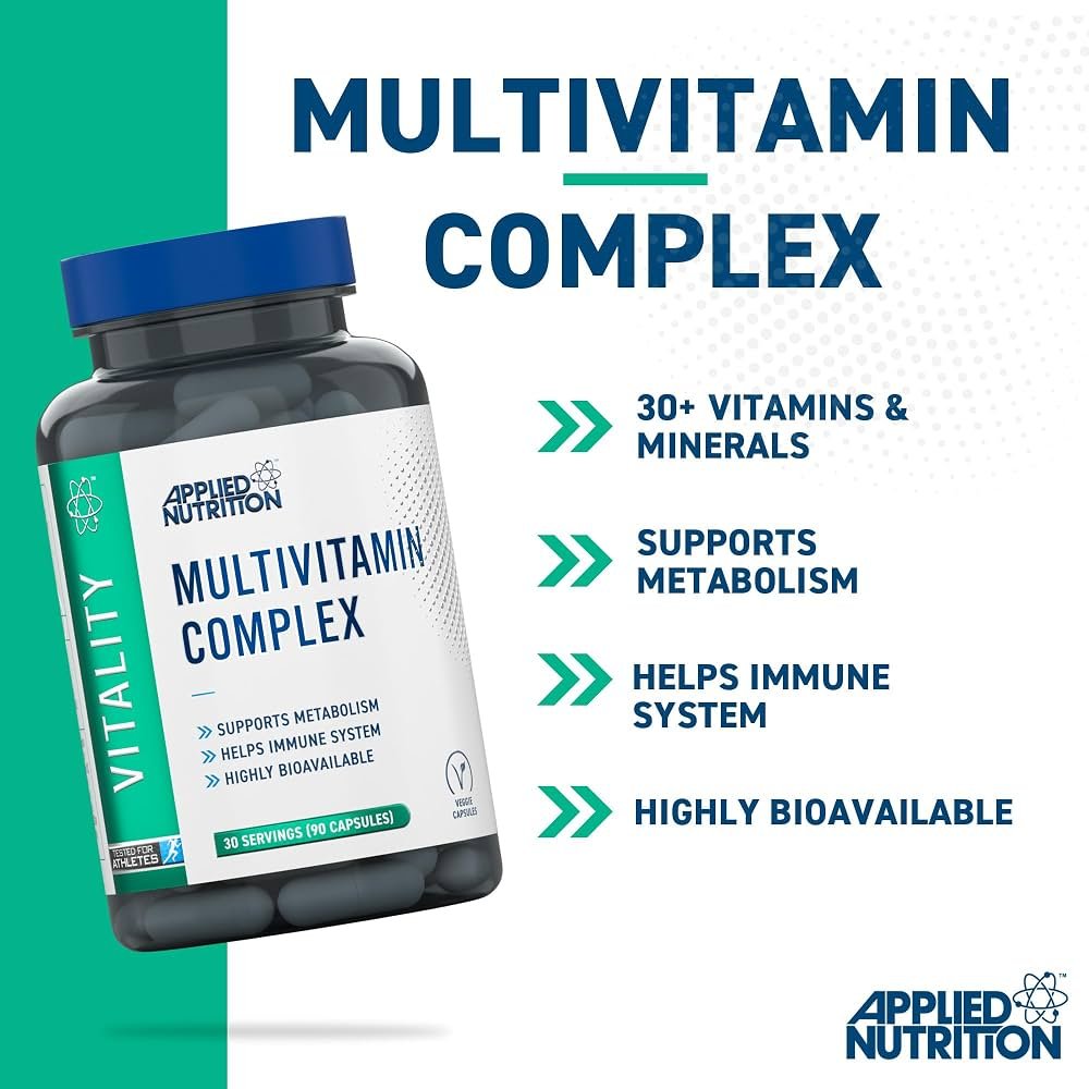 Applied Nutrition Multivitamin 90 Capsules - Image 2